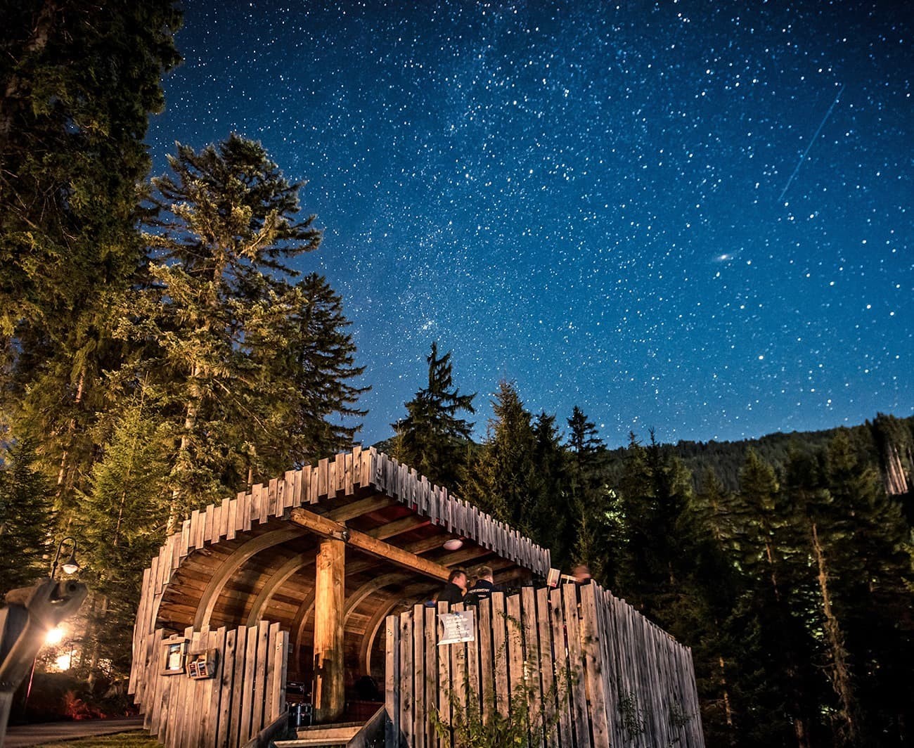 Sternwarte entlang des Mondpfades in Zauchensee